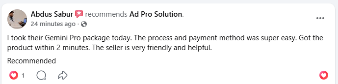 Customer review